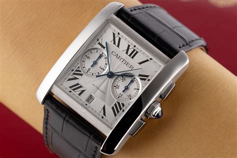 replica watch straps cartier|replica cartier tank watch for men.